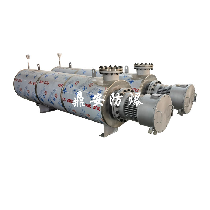 鼎安防爆 不銹鋼管道加熱器 蒸汽加熱器廠(chǎng)